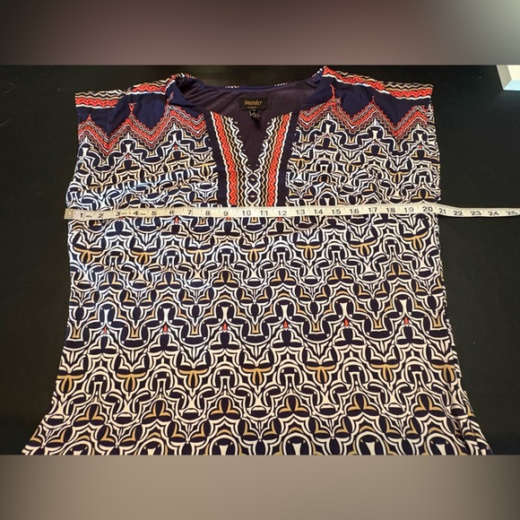 Laundry By Shelli Segal Geometric Print Dress - size M - Picture 9 of 12